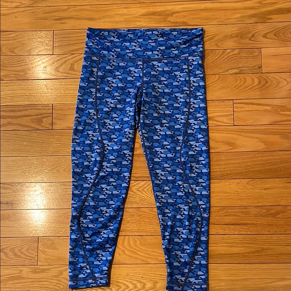 Vineyard Vines  Blue Patterned Leggings